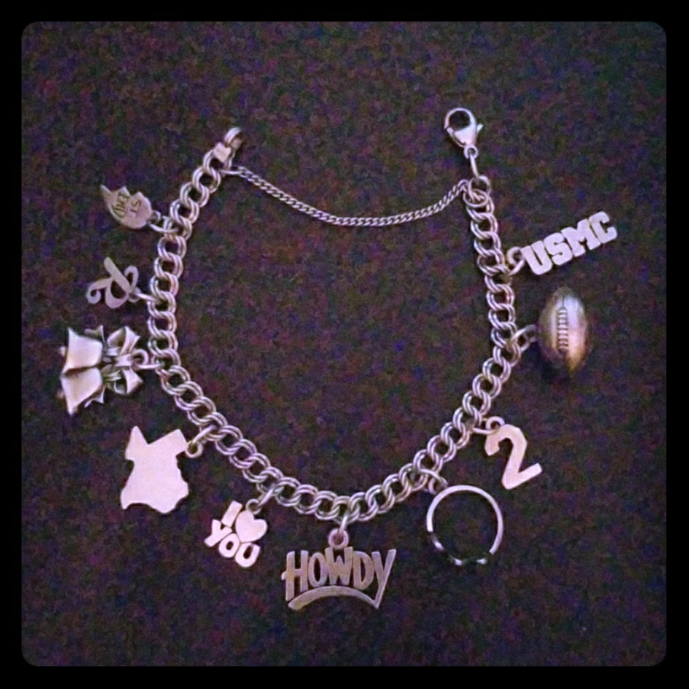 James Avery bracelet with charms